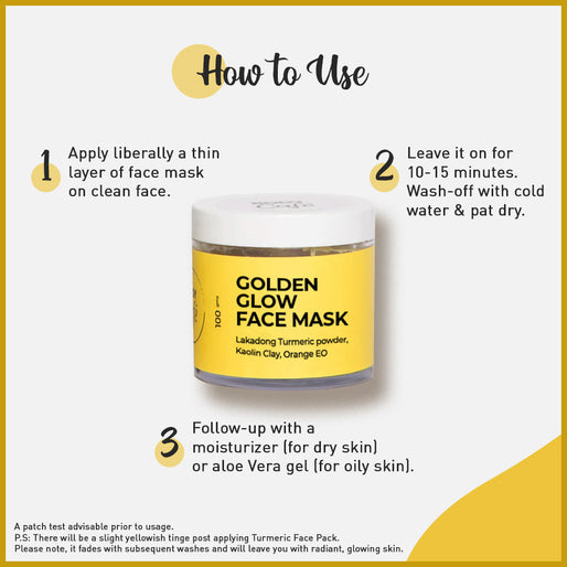 Golden Glow Face Mask
