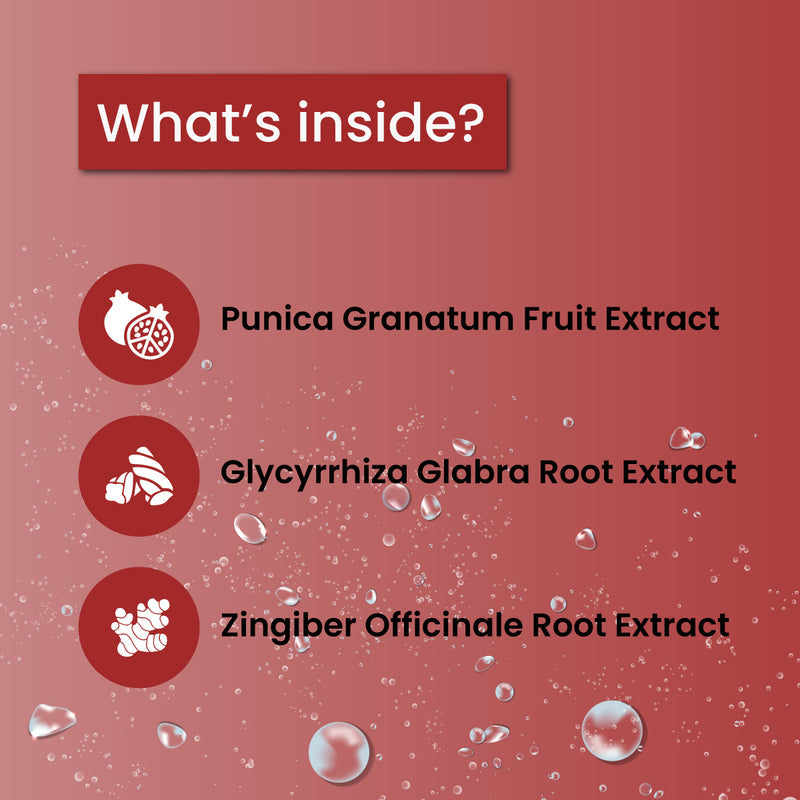 Brightening Pomegranate Facial Sheet Mask, 23 ml