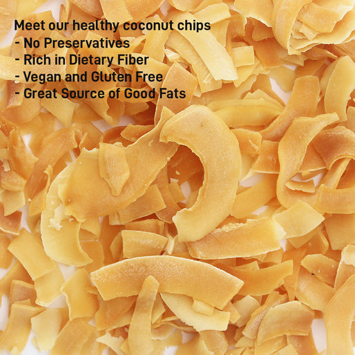 Coconut Chips - Curious Caramel - Gluten Free, Vegan