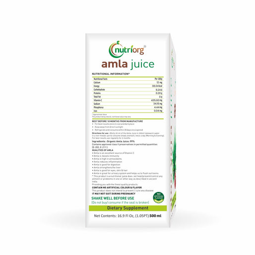 Nutriorg Amla Juice 500ml