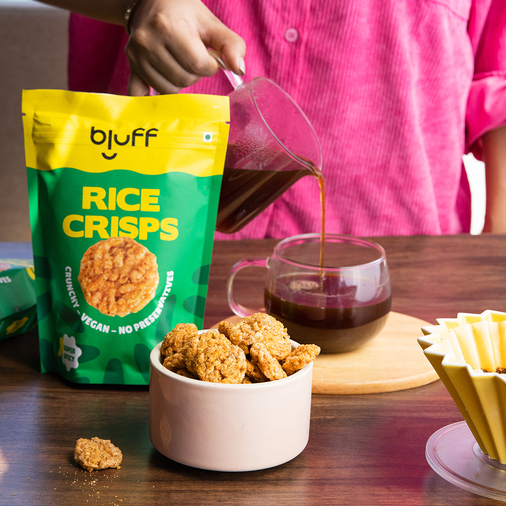 Rice Crisps - Super Spicy -  Gluten Free, Vegan