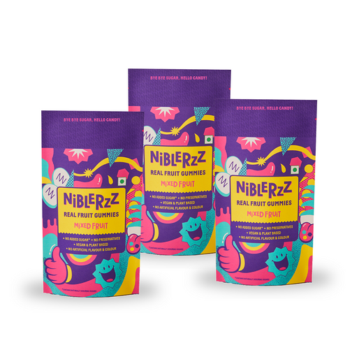 Mix Fruit Gummies- Pack Of 3