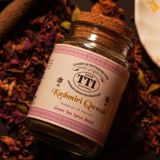 Traditional Kashmiri Qawah (Kahwa) – Spiced Green Tea Blend