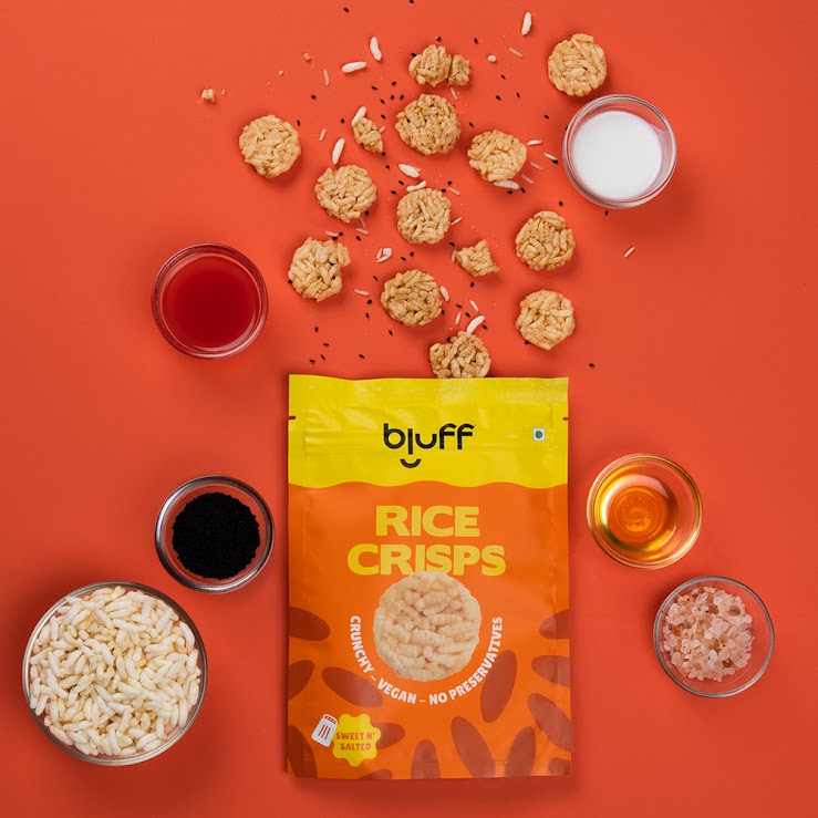 Rice Crisps - Sweet n Salted - Gluten Free, Vegan