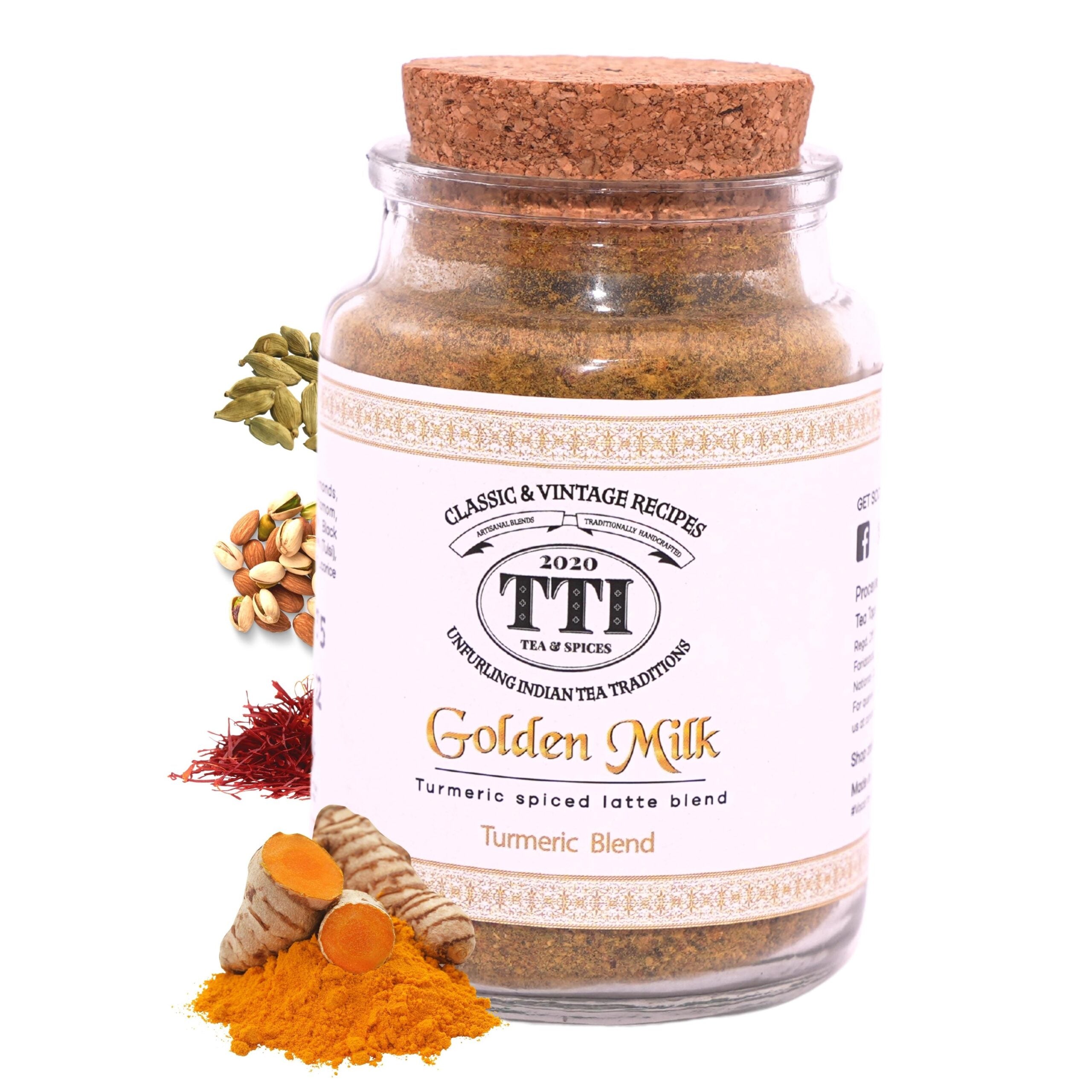 Golden Milk Booster Mix – Turmeric Latte Blend