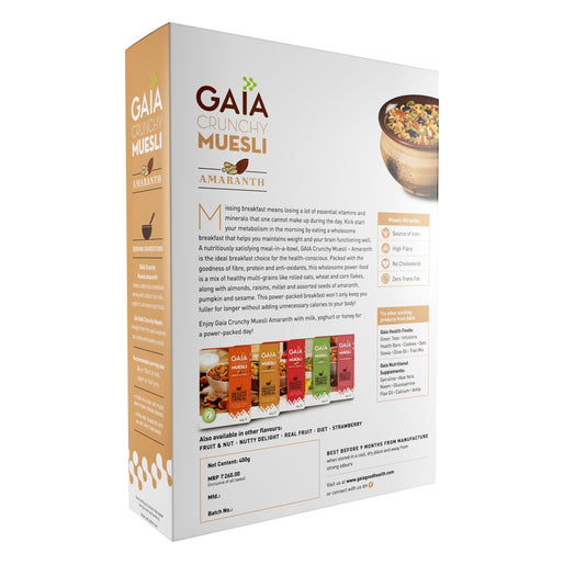Crunchy Muesli – Amaranth 400g