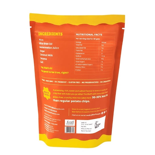 Rice Crisps - Sweet n Salted - Gluten Free, Vegan