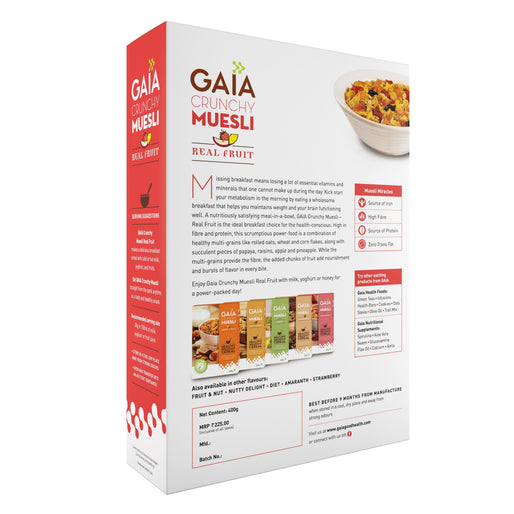 Crunchy Muesli – Real Fruit 400g