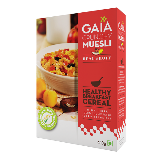 Crunchy Muesli – Real Fruit 400g