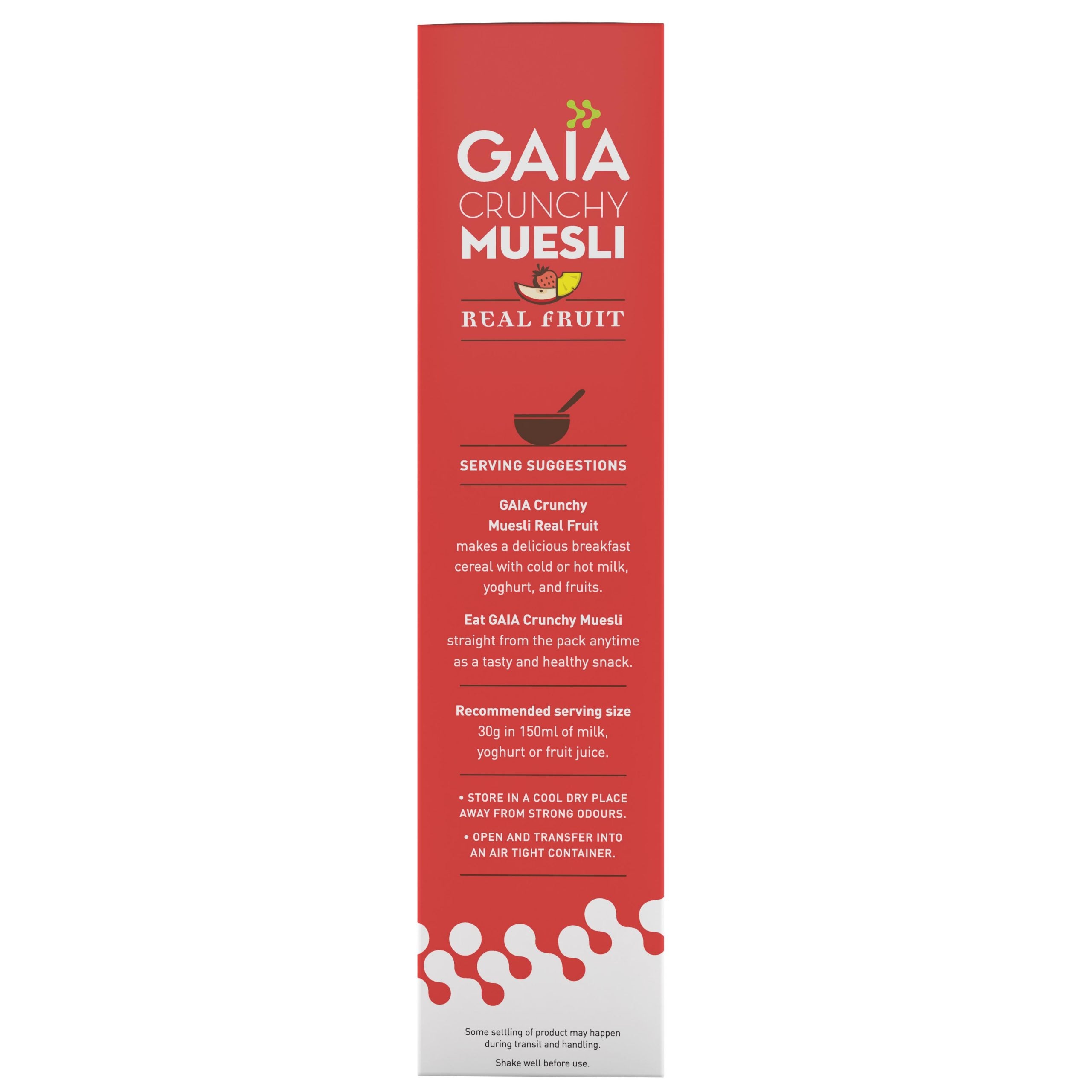 Crunchy Muesli – Real Fruit 400g