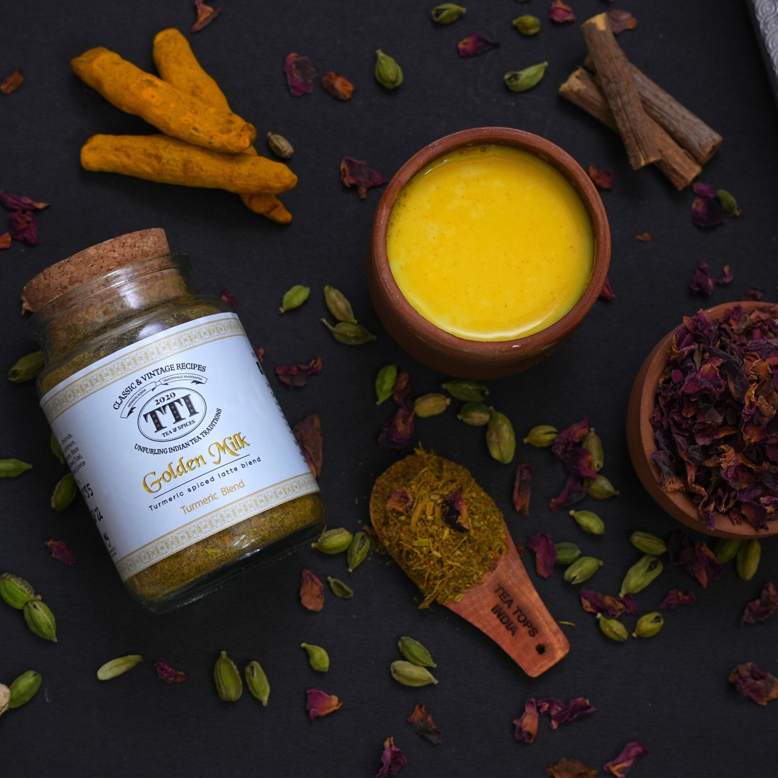Golden Milk Booster Mix – Turmeric Latte Blend