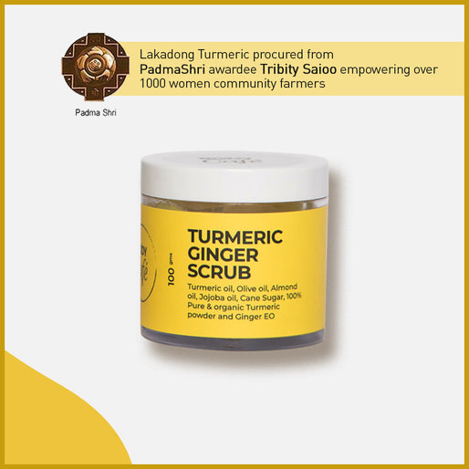 Turmeric Ginger Face & Body Scrub