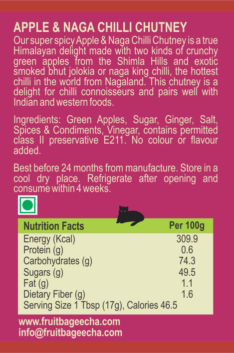 Naga Chilli & Apple Chutney
