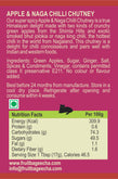Naga Chilli & Apple Chutney