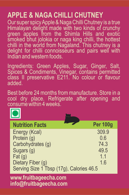 Naga Chilli & Apple Chutney