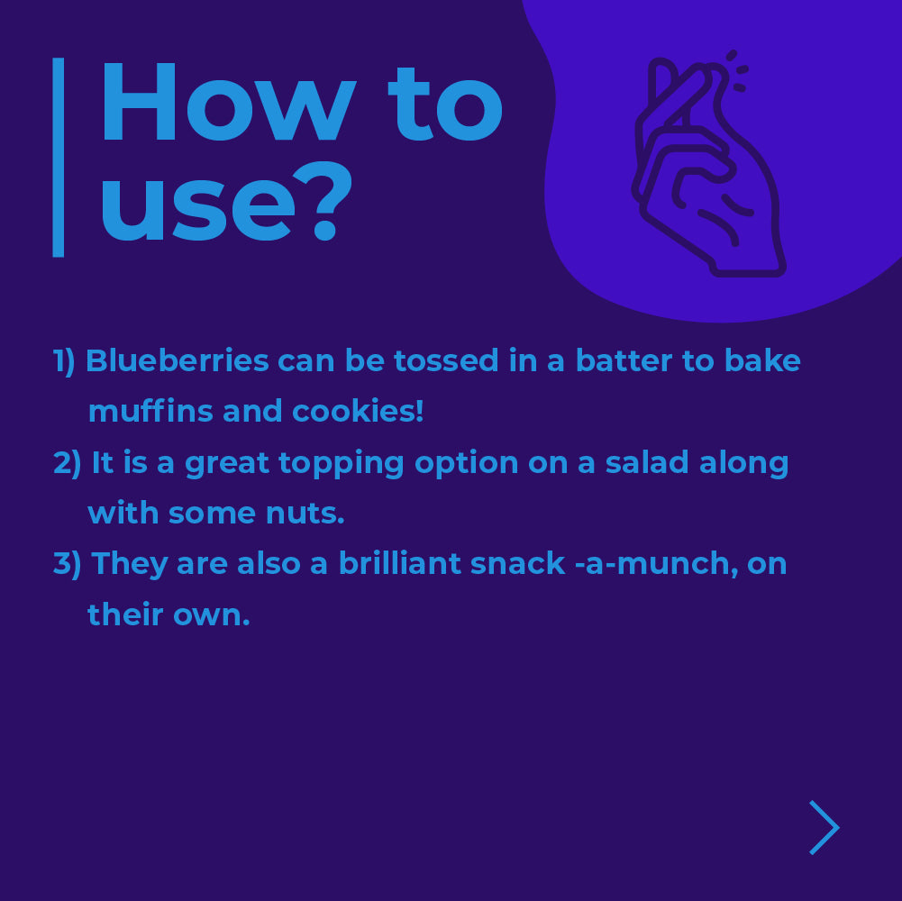 Dried Blueberry 100g - Rich in Antioxidants