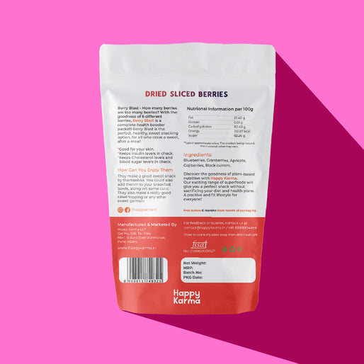 Berry Blast 100g- Trail Mix- Healthy Snack