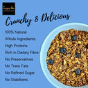 Blueberry Mocha Granola - 100% Natural, Gluten Free & Vegan Breakfast Cereal