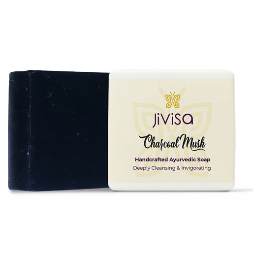 Luxury Charcoal Musk Handcrafted Ayurvedic Soap