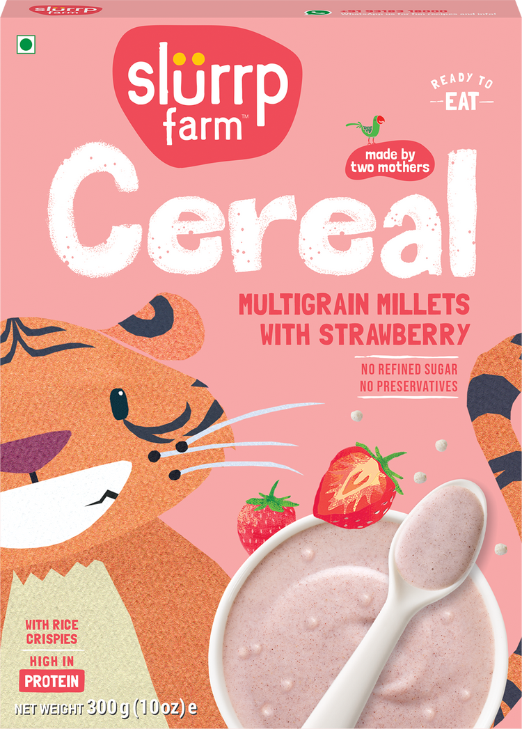 Strawberry Rice Crispies Cereal