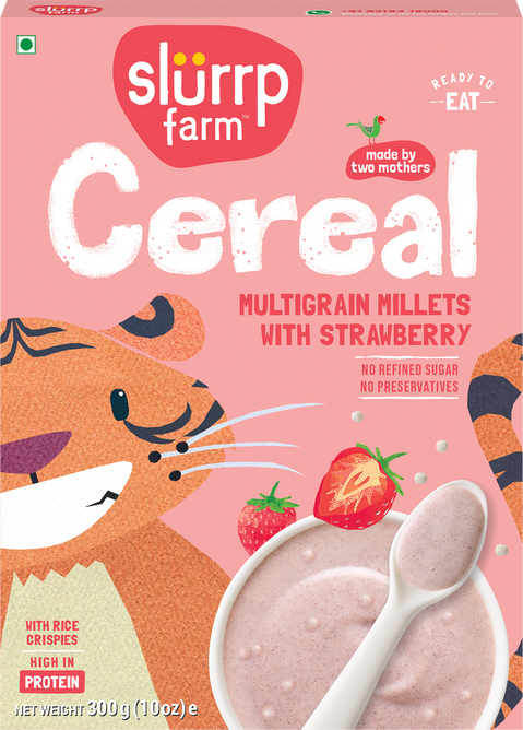Strawberry Rice Crispies Cereal