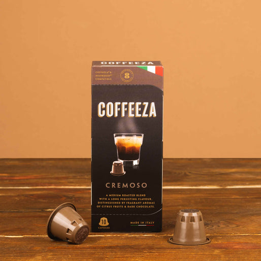 Coffeeza Cremoso Coffee Capsules, Nespresso Compatible