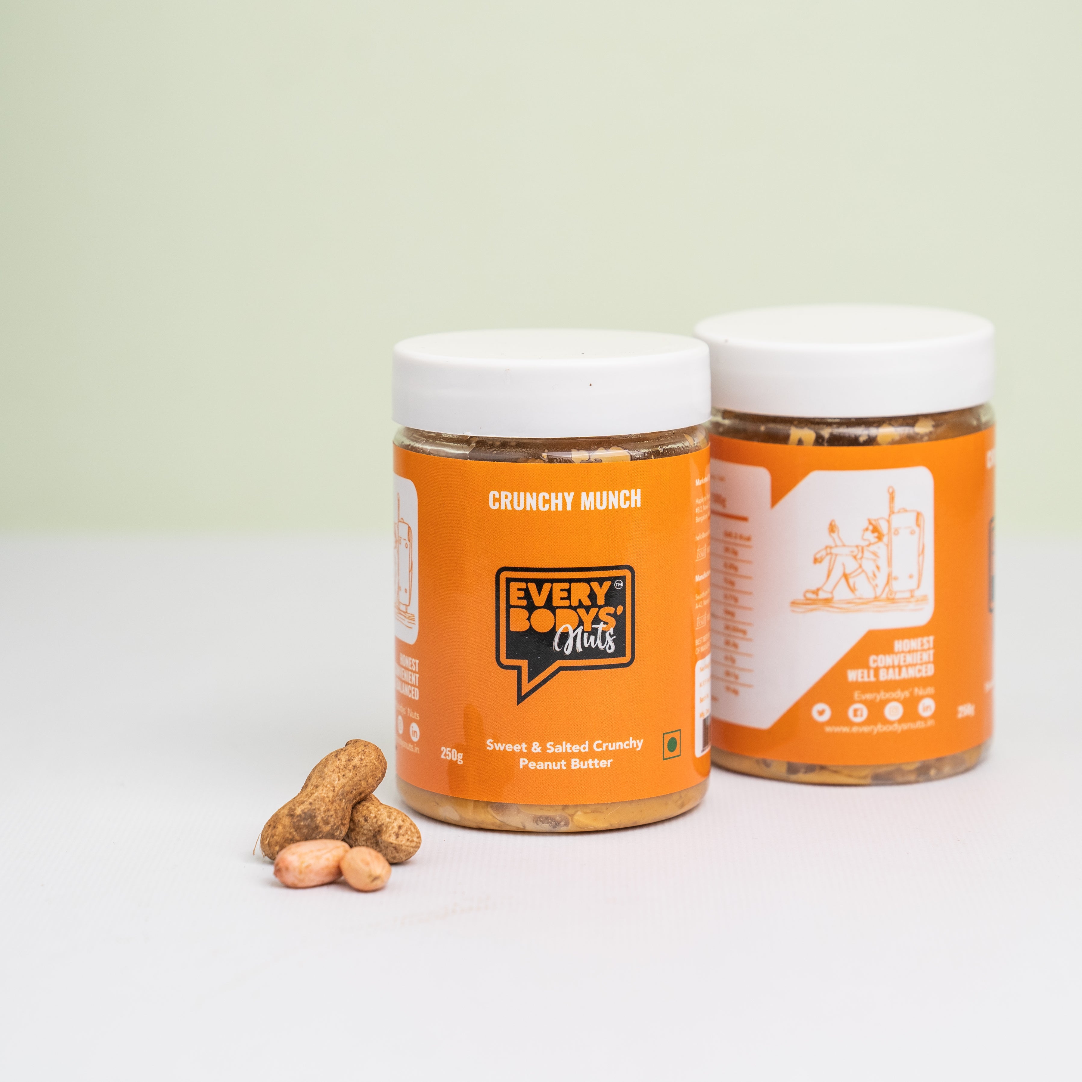 Crunchy Munch Peanut Butter (Sweet & Salted)(250g)