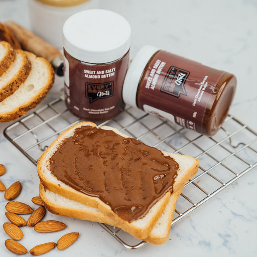 Sweet And Salty Almond Butter (Dark Chocolate & Sea Salt)(250g)