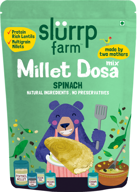 Spinach Multigrain Millet Dosa Mix