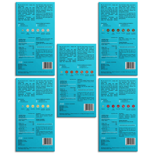 Sugar Free Chocolates - Fantastic Five Combo Pack