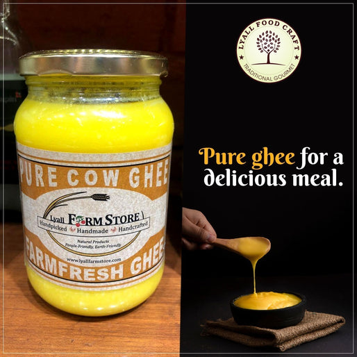 Farm Fresh Pure Cow Ghee - Made in Small Batches