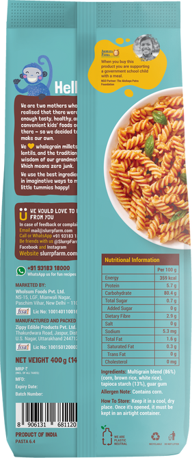 Fusilli Pasta - Gluten Free