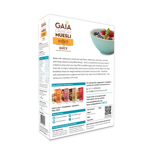 Crunchy Millet Muesli – Diet 400g