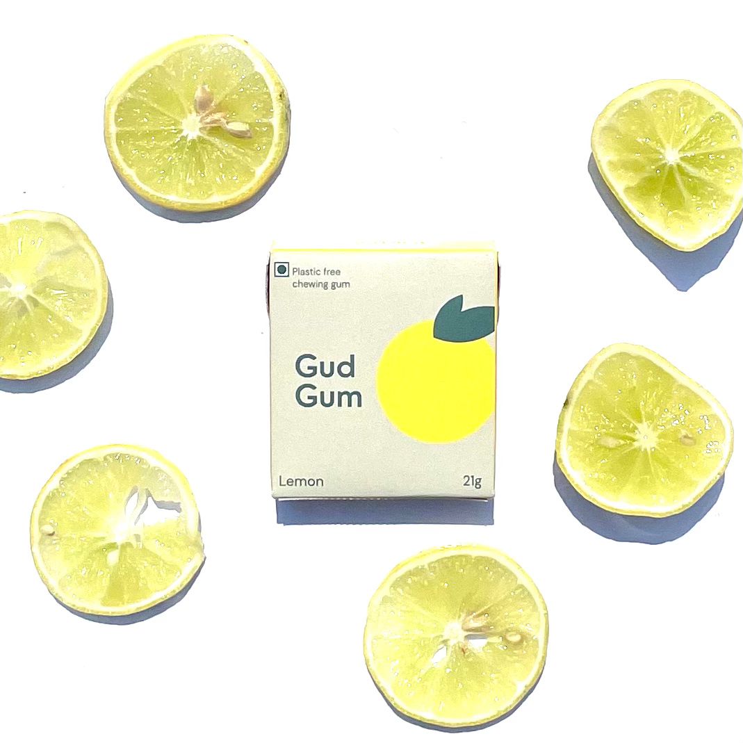 Lemon Gum- Pack of 2 (15 pieces per pack)