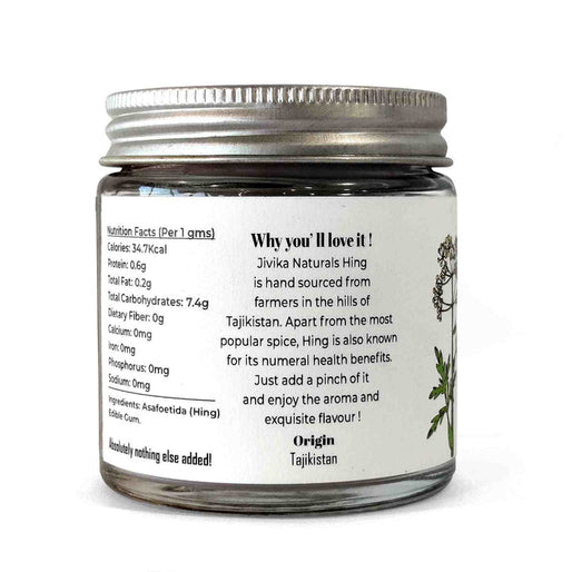 Hand-Pounded, Aromatic Pure Hing (Asafoetida)