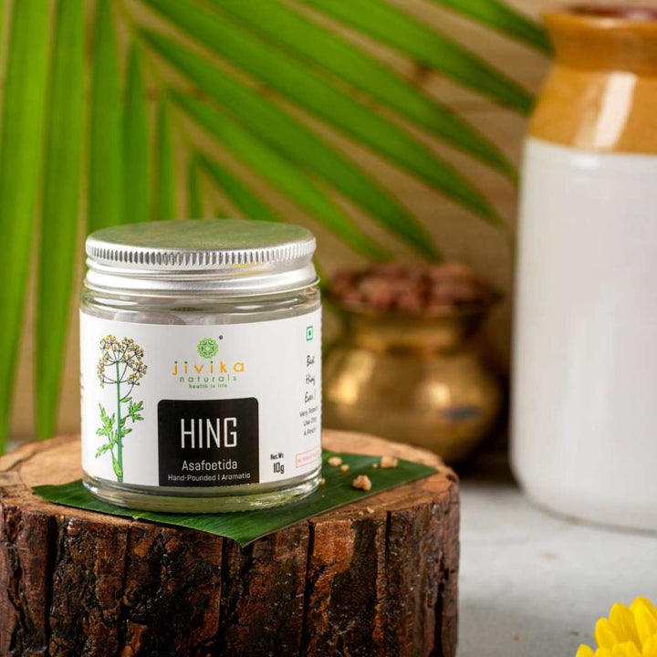Hand-Pounded, Aromatic Pure Hing (Asafoetida)
