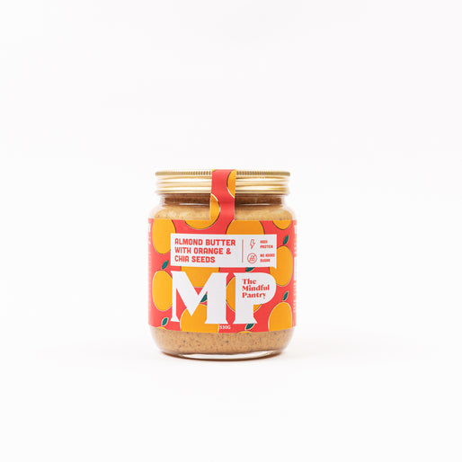 Almond Butter with Orange and Chia Seeds