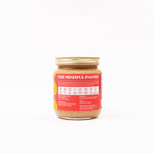 Almond Butter with Orange and Chia Seeds