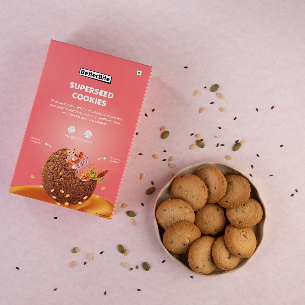 Super Seed Cookies I No Egg I No Maida I 200gms