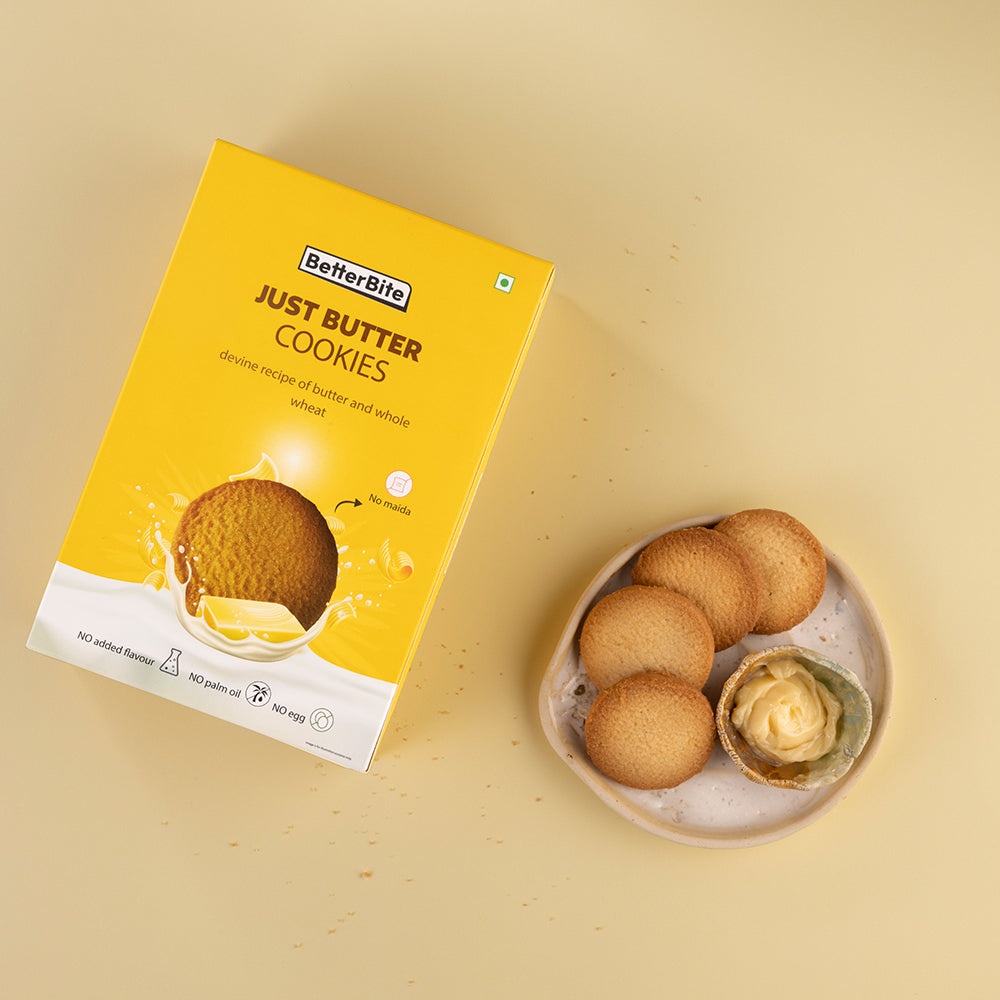 Just Butter Cookies I No Egg I No Maida I 200gms