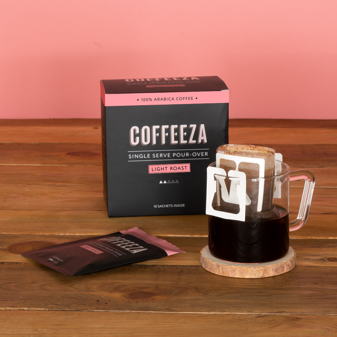 Coffeeza Light Roast Pour-Over Coffee