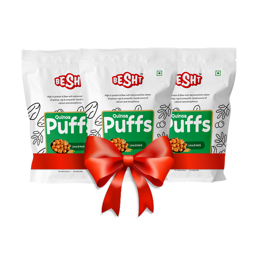 Lime and Herb Quinoa Puff - Pack 0f 3