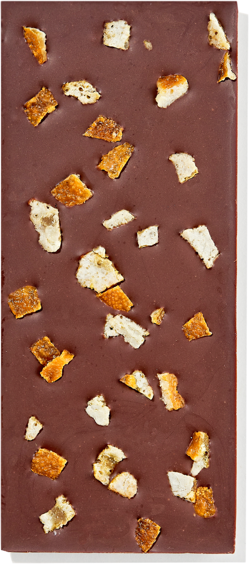 Lost In An Orange Haze - 64% Orange Cinnamon Dark Chocolate - Gluten Free