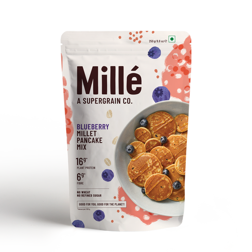 Blueberry Millet Pancake Mix - Gluten Free