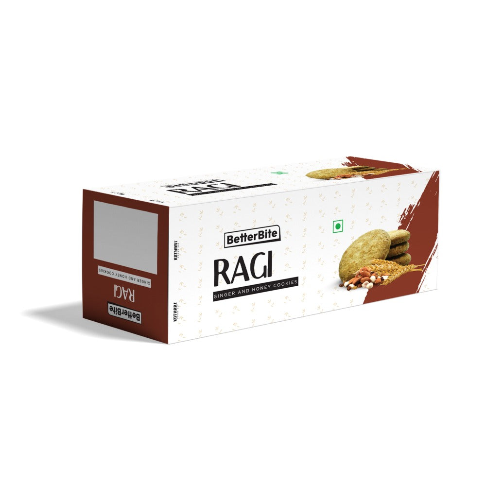 Ragi Cookies Ginger and Honey  I No Egg I No Maida I 120gms