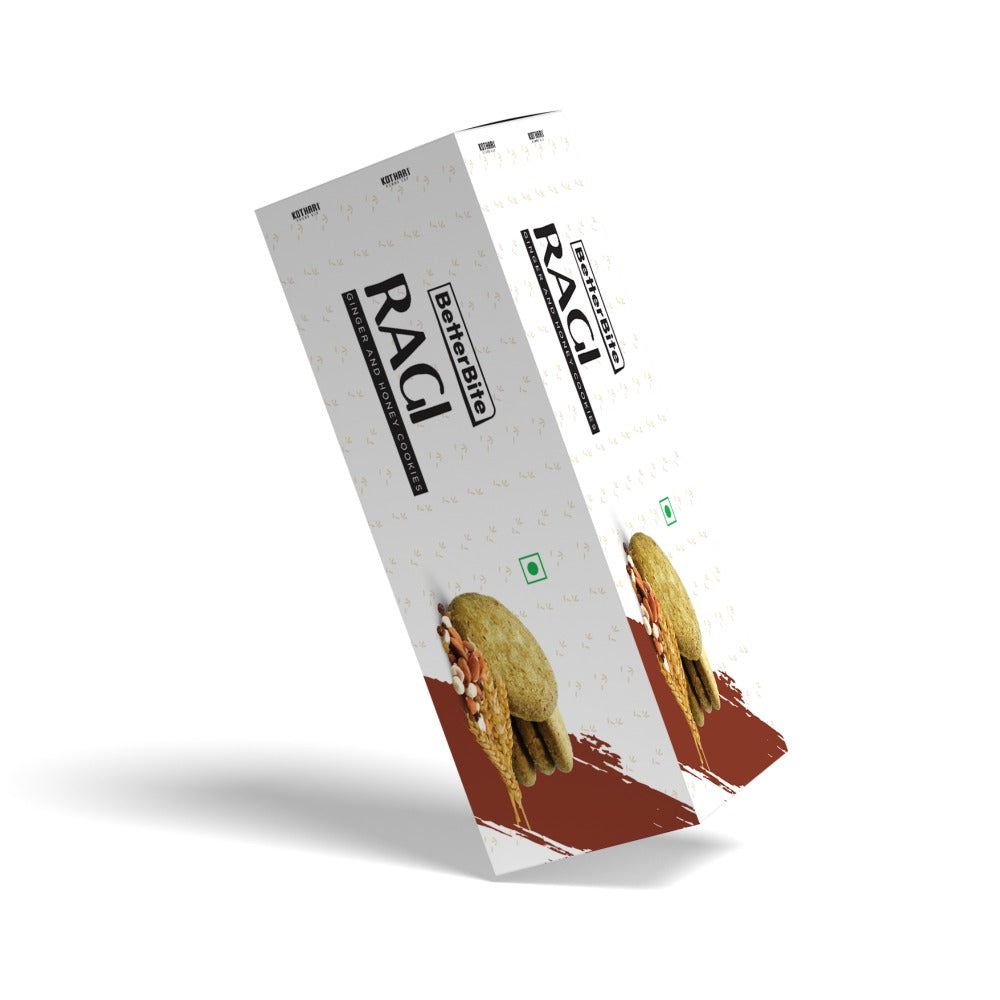 Ragi Cookies Ginger and Honey  I No Egg I No Maida I 120gms