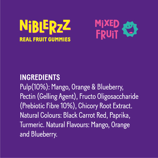 Mix Fruit Gummies- Pack Of 3