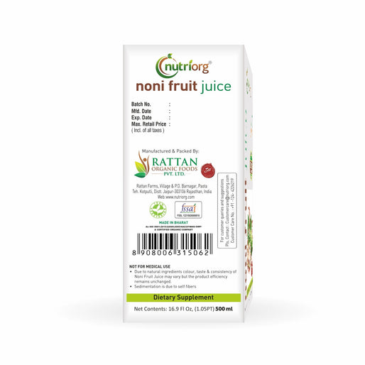 Nutriorg Noni Juice 500ml