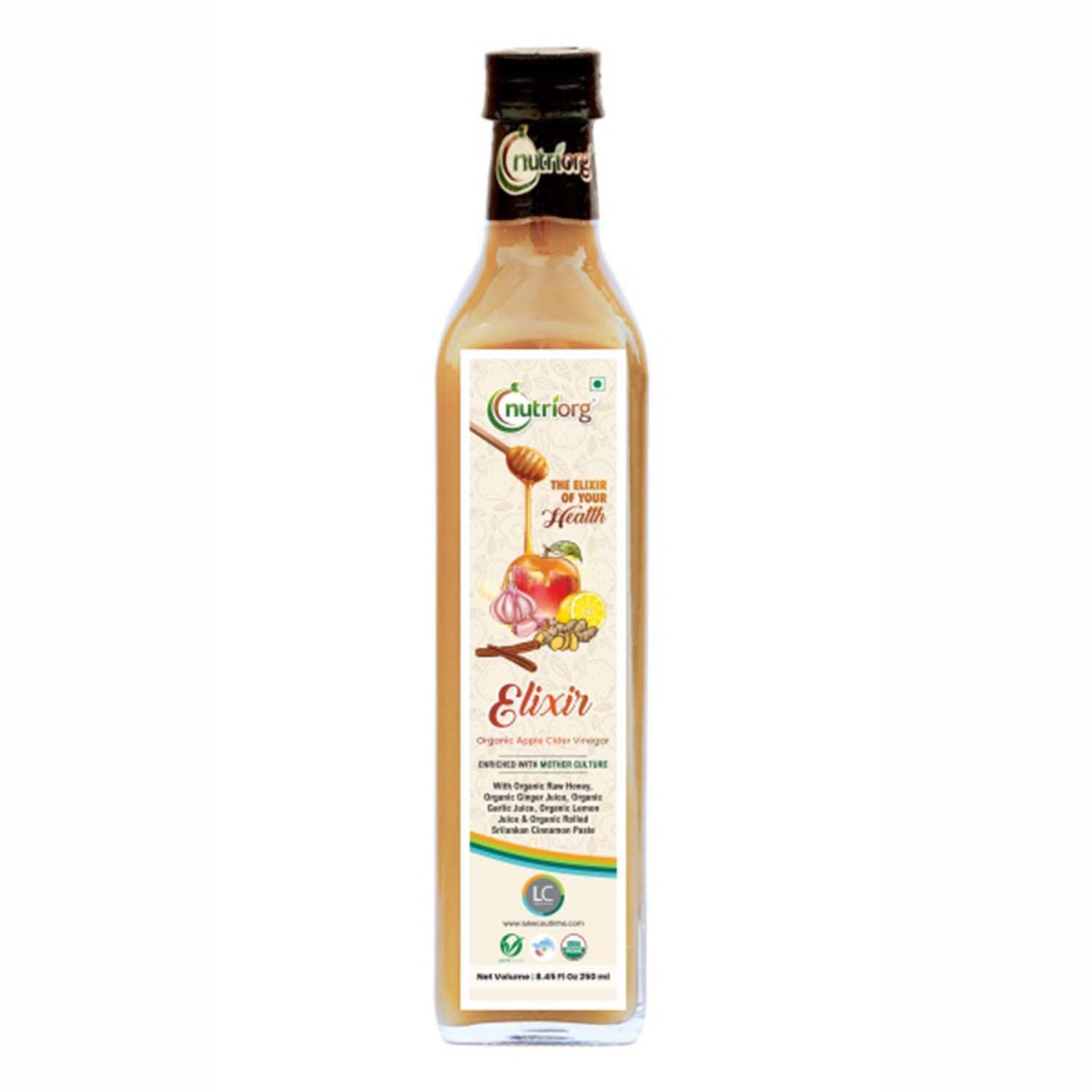 Organic Elixir Apple Cider Vinegar 250 ml