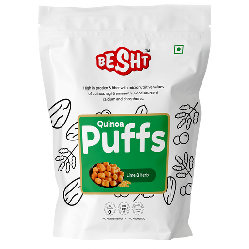 Lime and Herb Quinoa Puff - Pack 0f 3